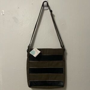 For Freedom By Sak Saum Crossbody Bag For Women’s. NWT Brown/Black Color 100%